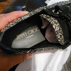 Jimmy Choo Glitter Star sneakers